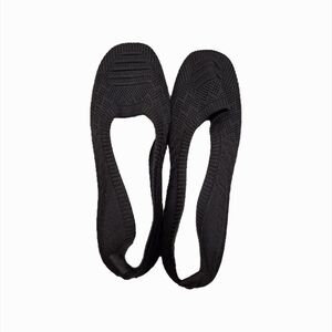 Black Knit Fashion Flats